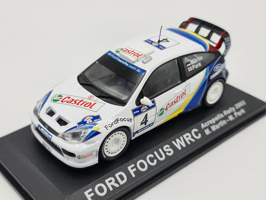 1/43 2003 Ford Focus WRC - Acropolis Rally - Martin / Park