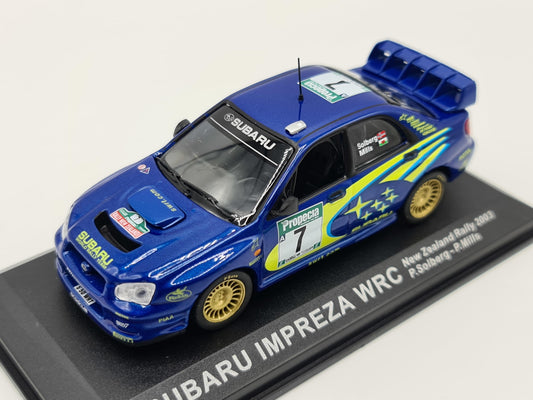 1/43 2003 Subaru Impreza WRC - New Zealand Rally - Solberg / Mills