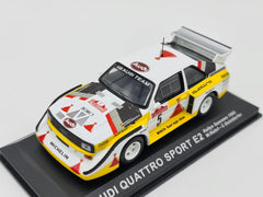 1/43 1985 Audi Quattro Sport E2 - Rallye Sanremo - Rohrl / Geistdorfer | Model Rally Car