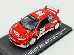 1/43 2003 Peugeot 206 WRC - Monte Carlo Rally - Burns / Reid | Model Rally Car