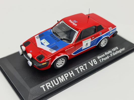 1/43 1978 Triumph TR7 V8 - Manx Rally - Pond / Gallagher