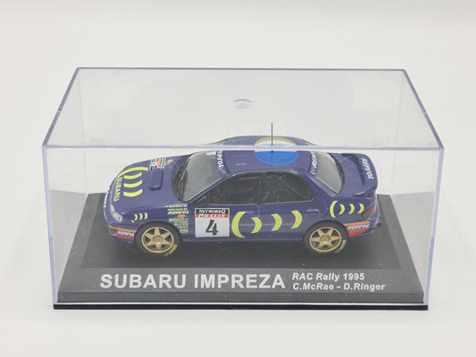 1/43 1995 Subaru Impreza - RAC Rally - McRae / Ringer | Model Rally Car