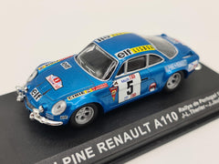 1/43 1973 Alpine Renault A110 - Rallye de Portugal - Therier / Jaubert | Model Rally Car