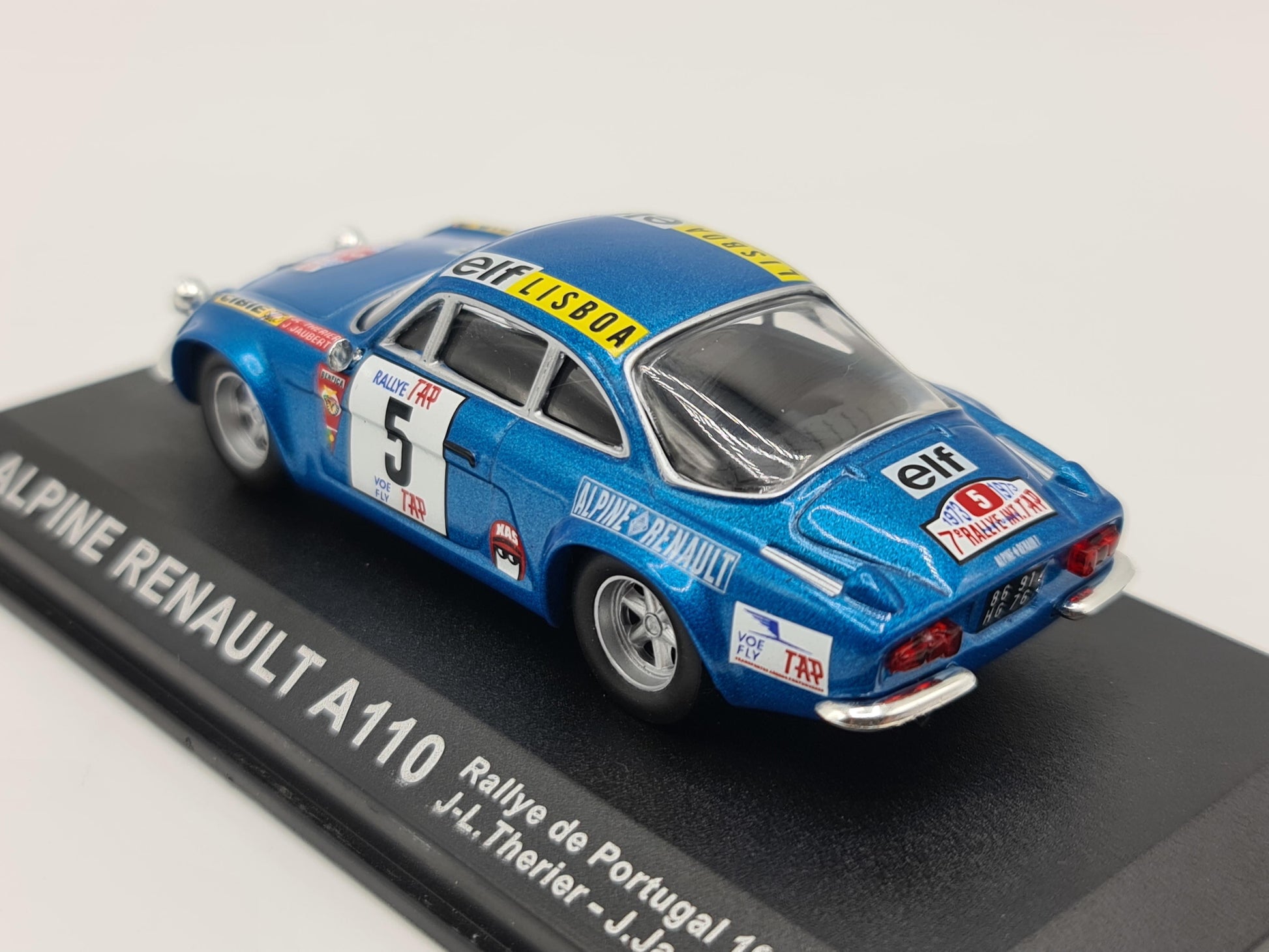1/43 1973 Alpine Renault A110 - Rallye de Portugal - Therier / Jaubert | Model Rally Car