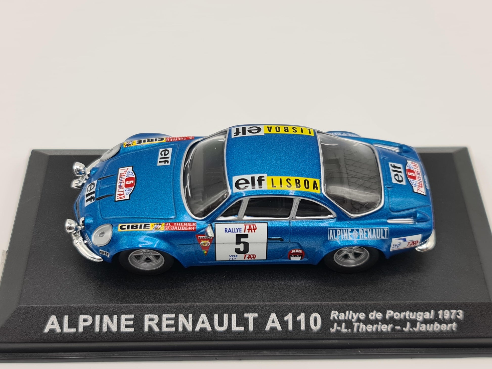 1/43 1973 Alpine Renault A110 - Rallye de Portugal - Therier / Jaubert | Model Rally Car