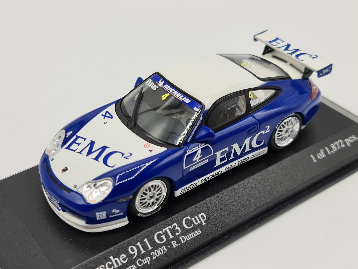 1/43 2003 Porsche 911 GT3 Cup - Carrera Cup - Dumas - Minichamps