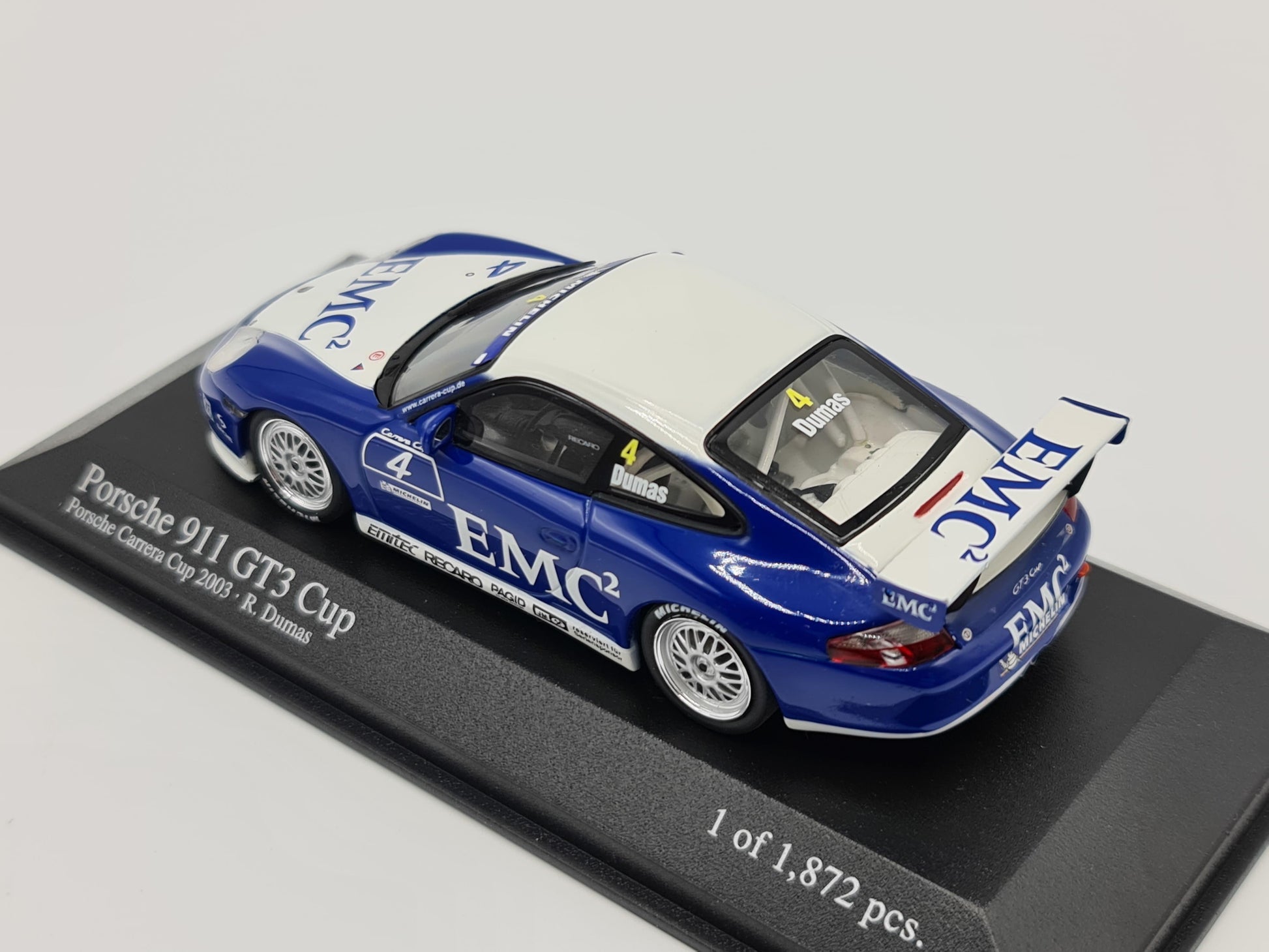 1/43 2003 Porsche 911 GT3 Cup - Carrera Cup - Dumas - Minichamps | Model Car