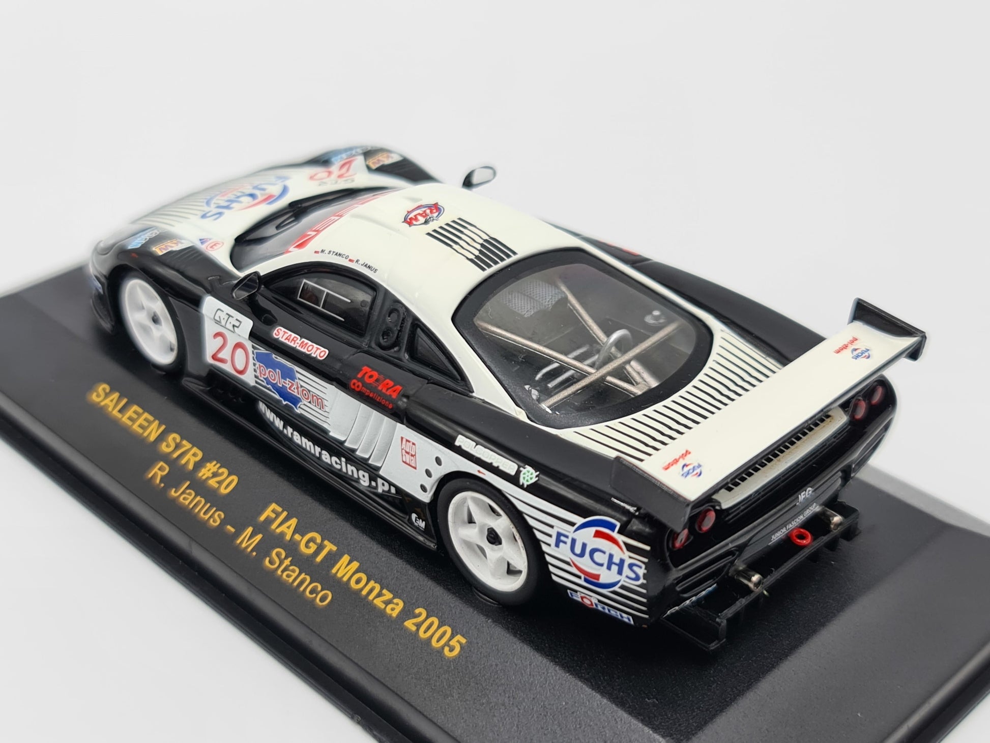 1/43 2005 Saleen S7R #20 - Monza 2005 - Janus / Stanco - IXO