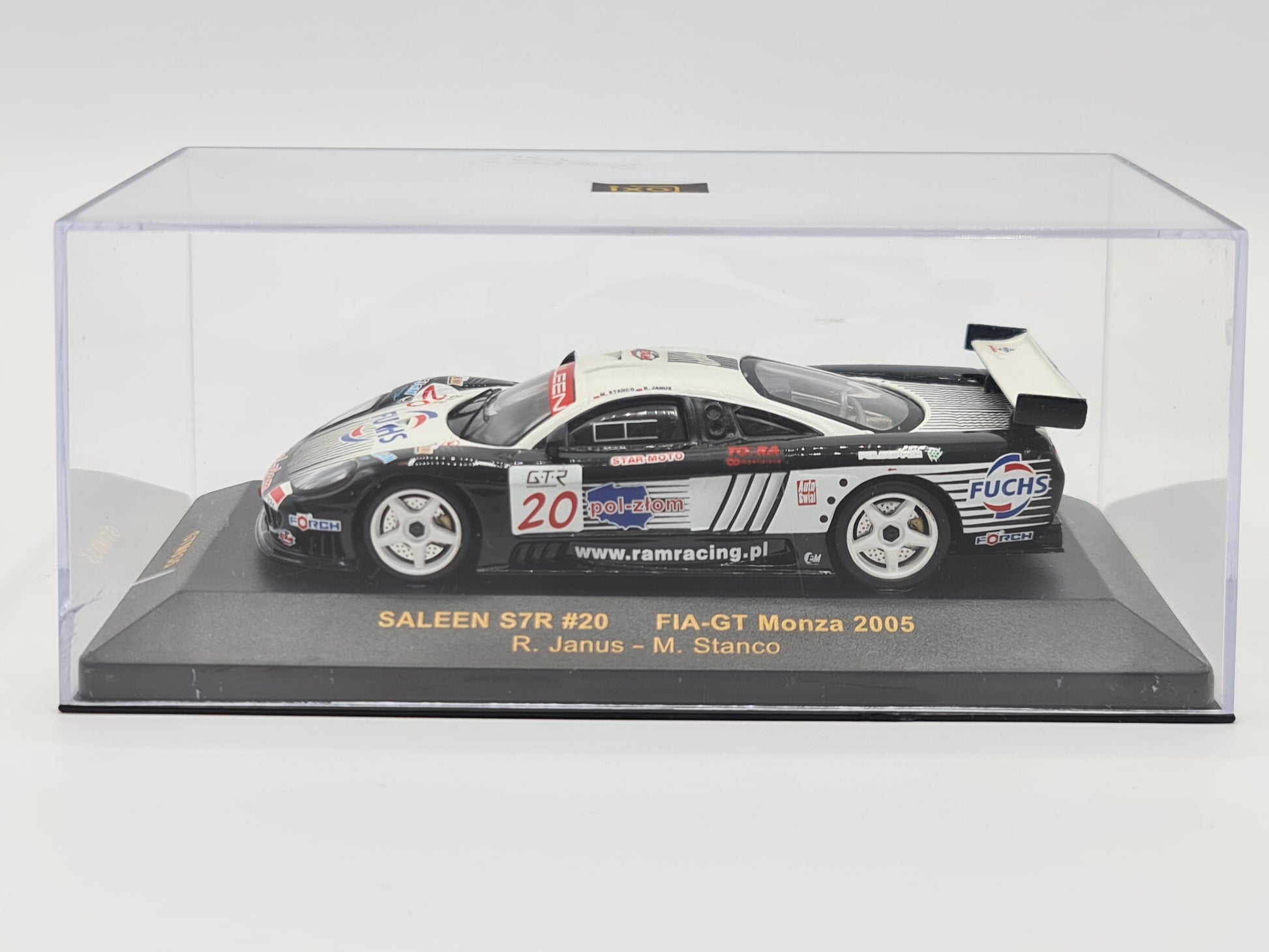 1/43 2005 Saleen S7R #20 - Monza 2005 - Janus / Stanco - IXO