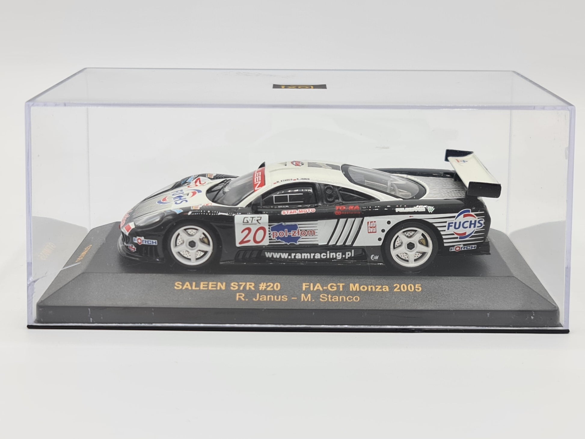 1/43 2005 Saleen S7R #20 - Monza 2005 - Janus / Stanco - IXO | Model Car