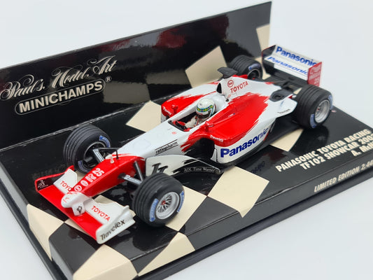 1/43 2002 Toyota TF102 Show Car - Allan McNish - Minichamps