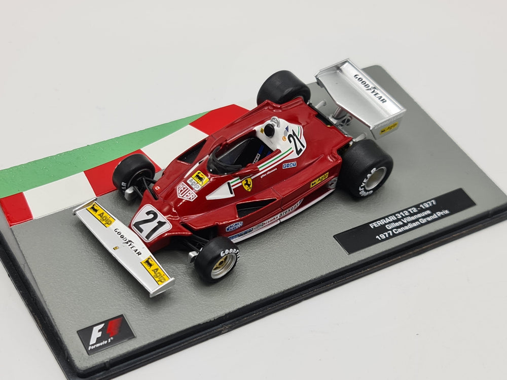 1/43 1977 Ferrari 312 T2 – Gilles Villeneuve | Model F1 Car