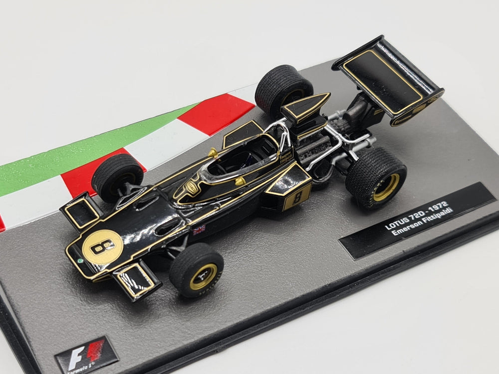 1/43 1972 Lotus 72D - Emerson Fittipaldi | Model F1 Car