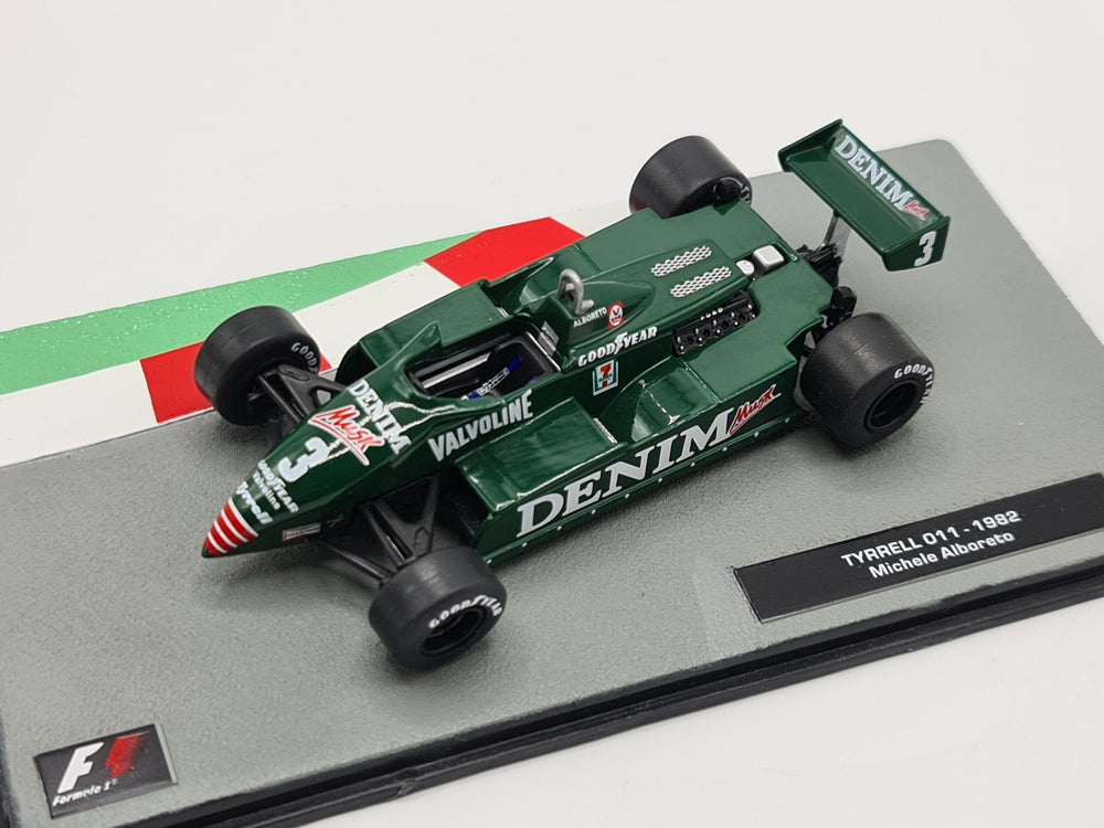 1/43 1982 Tyrrell 011 - Michele Alboreto | Model F1 Car