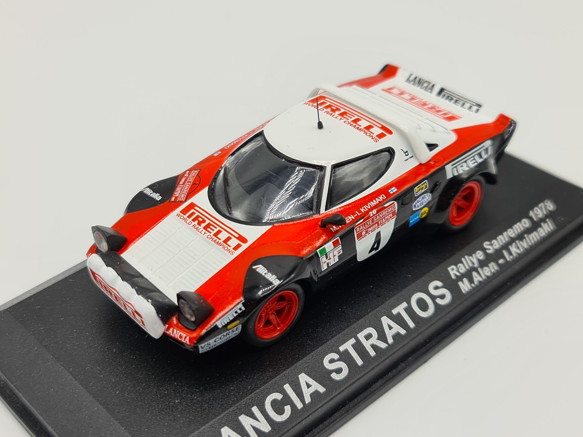 1/43 1978 Lancia Stratos - Sanremo Rally - Alen / Kivimaki