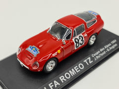 1/43 1964 Alfa Romeo TZ - Coupe des Alpes - Rolland / Augias | Model Rally Car