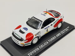 1/43 1992 Toyota Celica Turbo 4WD - Rally Catalunya - Sainz / Moya | Model Rally Car