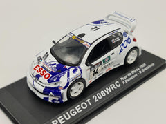 1/43 1999 Peugeot 206 WRC - Tour de Corse - Delecour / Grataloup | Model Rally Car