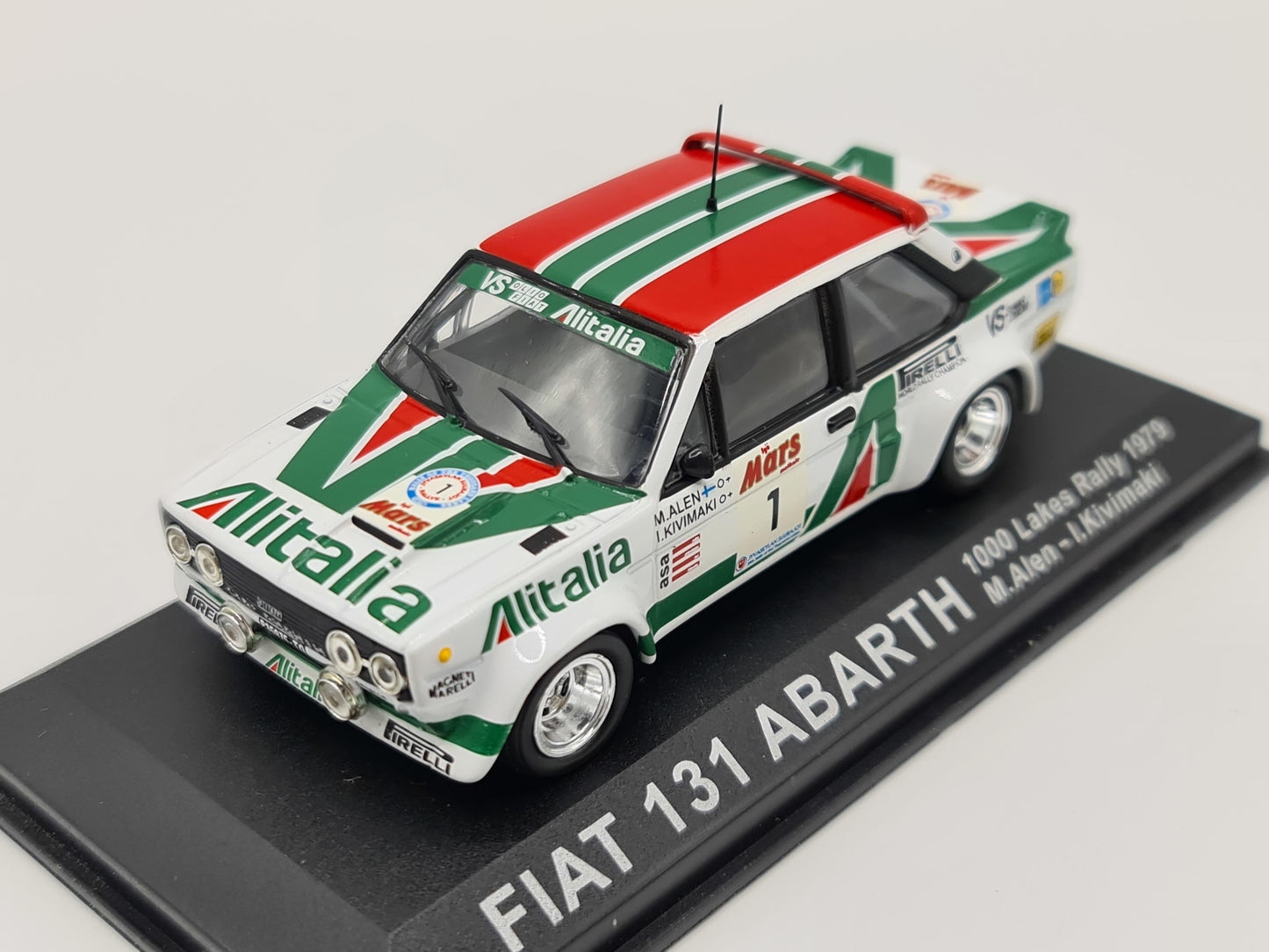 1/43 1979 Fiat 131 Abarth - 1000 Lakes Rally - Alen / Kivimaki