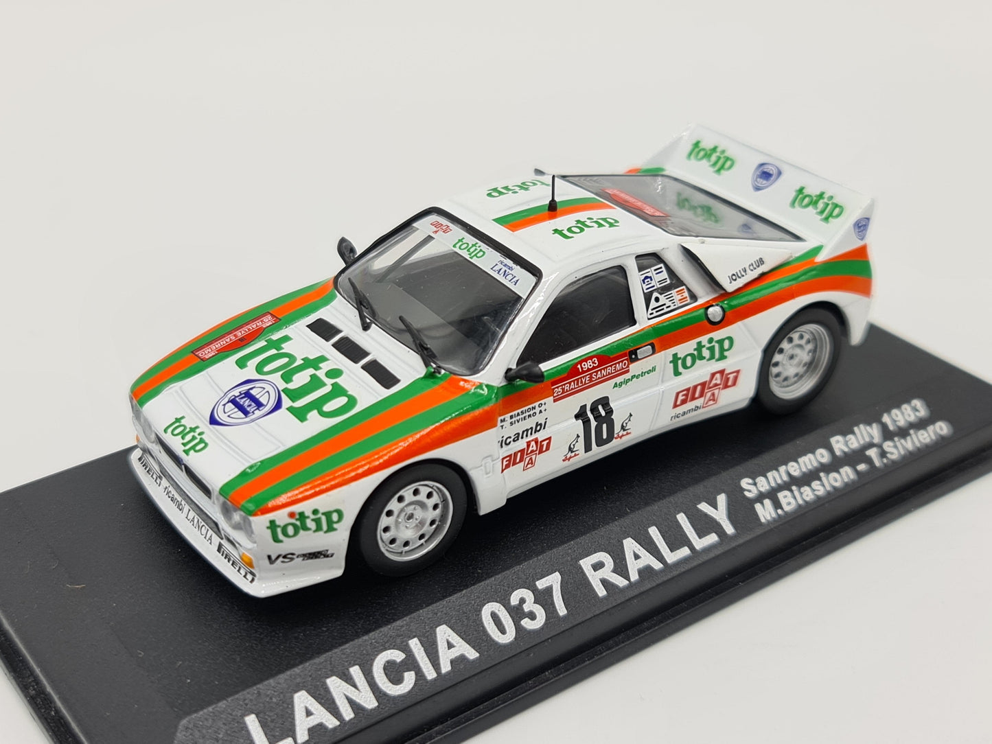 1/43 1983 Lancia 037 Rally - Sanremo Rally - Biasion / Siviero