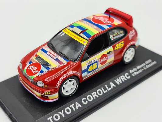 1/43 2004 Toyota Corolla WRC - Rally of Monza - Rossi / Cassina