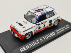 1/43 1982 Renault 5 Turbo - Tour de Corse - Therier / Vial | Model Rally Car