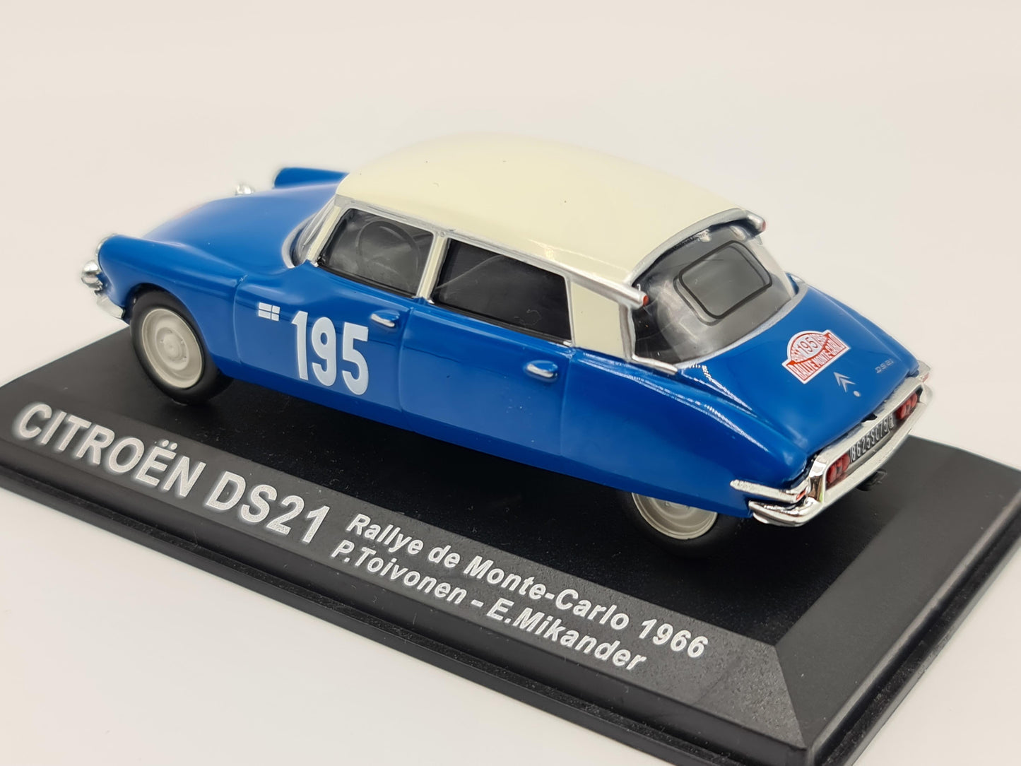 1/43 1966 Citroen DS21 - Monte Carlo Rally - Toivonen / Mikander