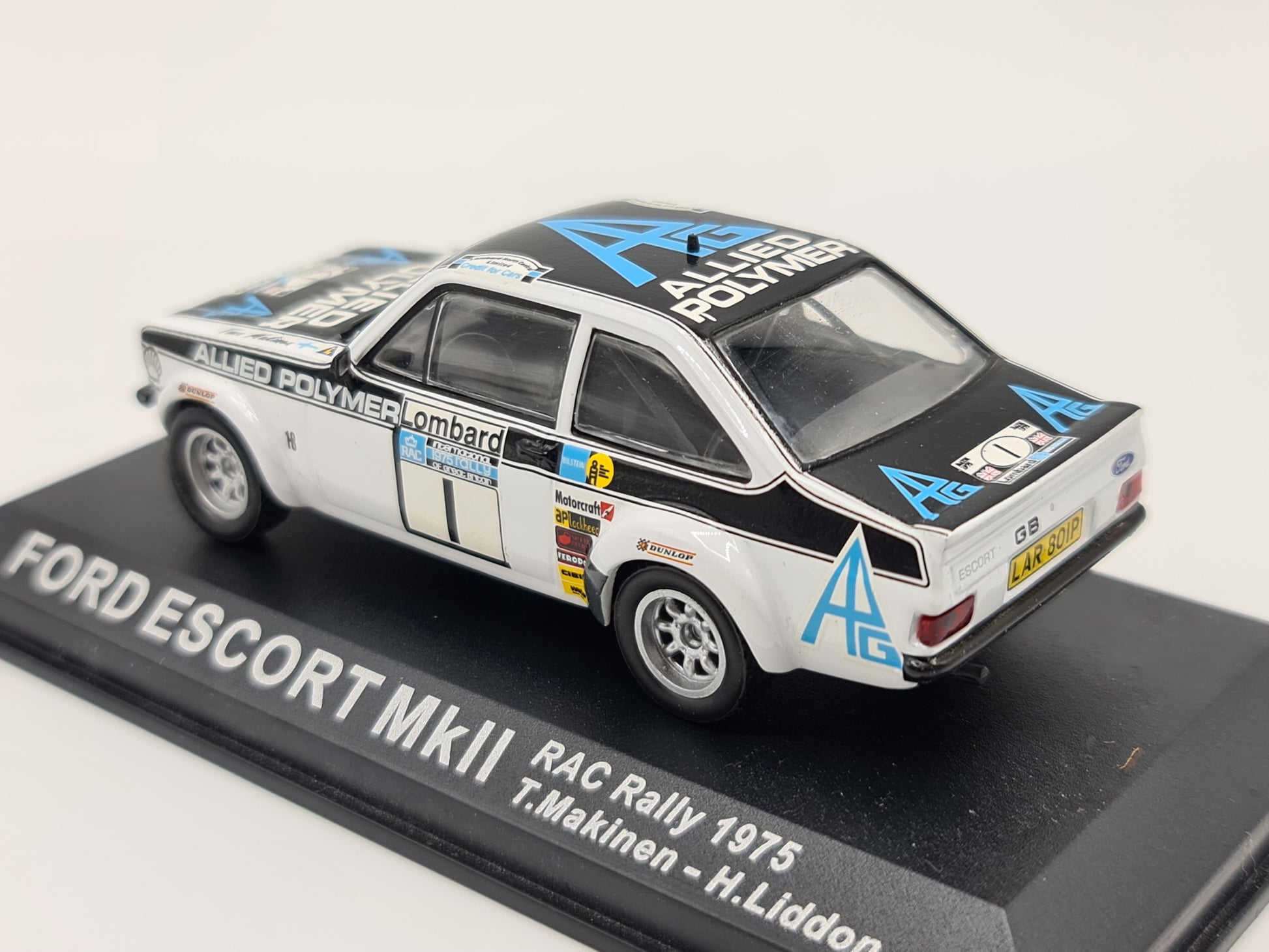 1/43 1975 Ford Escort Mk2 - RAC Rally - Makinen / Liddon | Model Rally Car