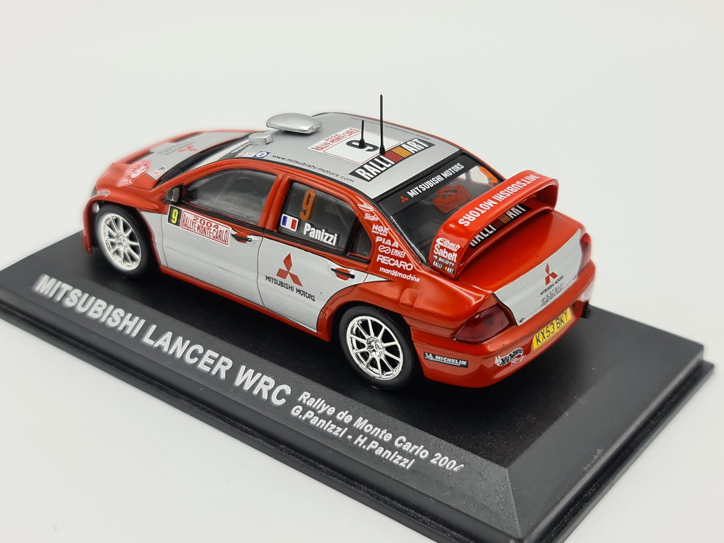 1/43 2004 Mitsubishi Lancer WRC - Monte Carlo Rally - Panizzi / Panizzi