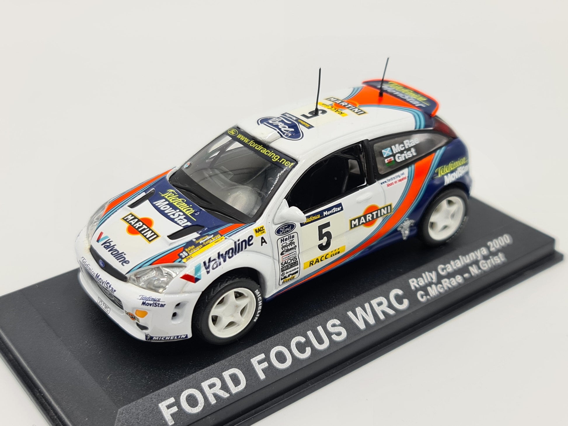 1/43 2000 Ford Focus WRC - Rally Catalunya - McRae / Grist