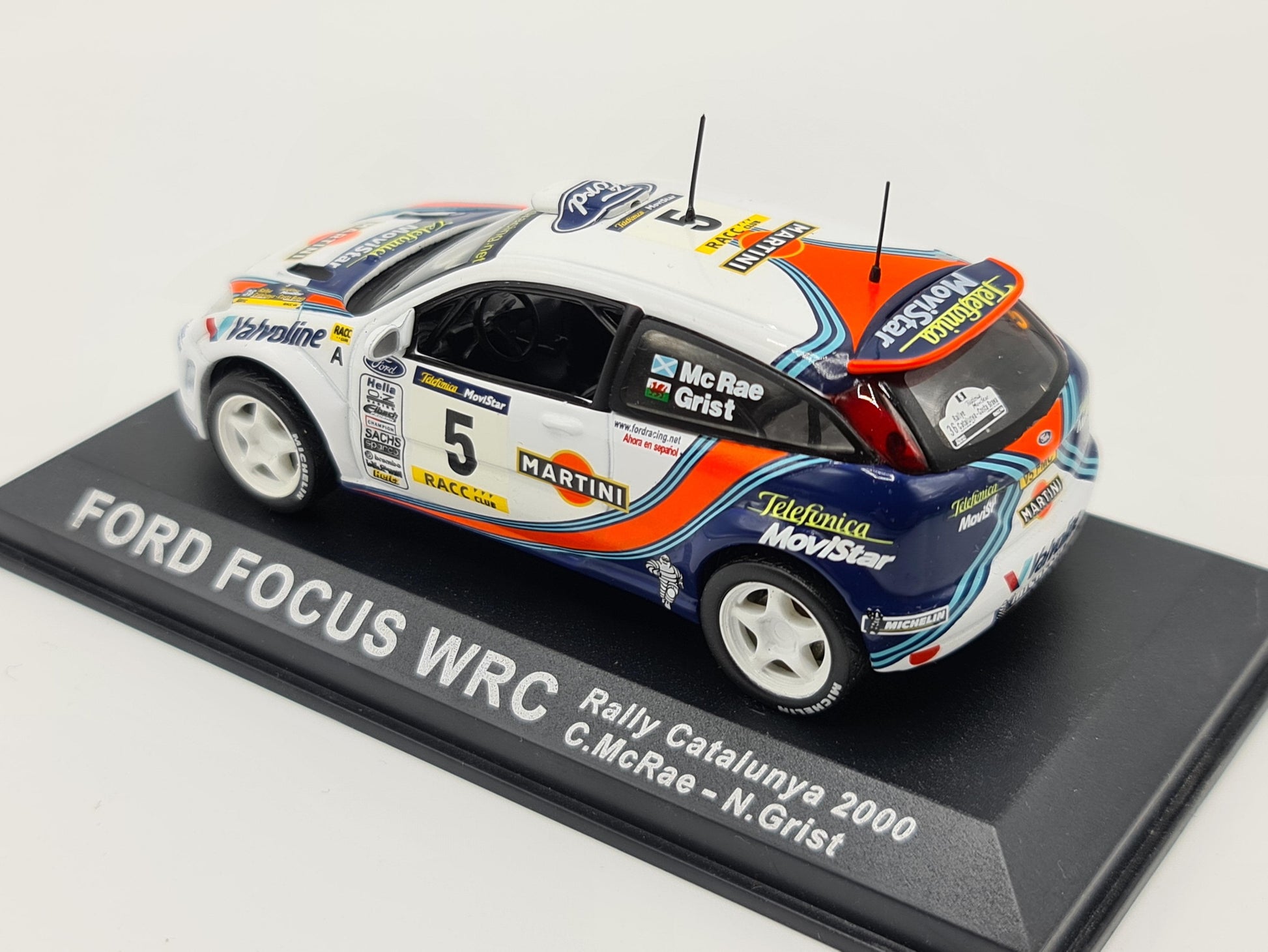 1/43 2000 Ford Focus WRC - Rally Catalunya - McRae / Grist | Model Rally Car