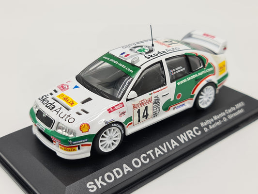 1/43 2003 Skoda Octavia WRC - Monte Carlo Rally - Auriol / Giraudet