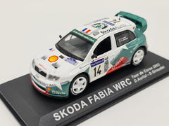 1/43 2003 Skoda Fabia WRC - Tour de Corse - Auriol / Giraudet | Model Rally Car