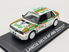1/43 1987 Lancia Delta HF 4WD - Rally della Lana - Cerrato / Cerri | Model Rally Car