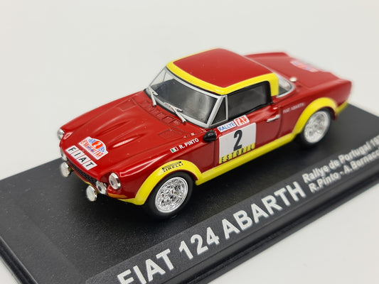 1/43 1974 Fiat 124 Abarth - Rallye de Portugal - Pinto / Bernacchini