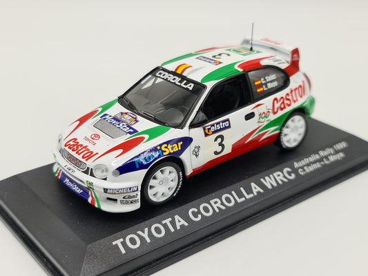 1/43 1999 Toyota Corolla WRC - Australia Rally - Sainz / Moya