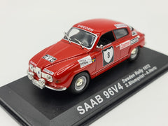 1/43 1972 Saab 96V4 - Sweden Rally - Blomqvist / Hertz | Model Rally Car