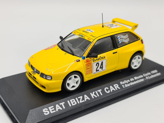 1/43 1999 Seat Ibiza GTI Evo 2 Kit Car - Monte Carlo Rally - Gardemeister / Lukander