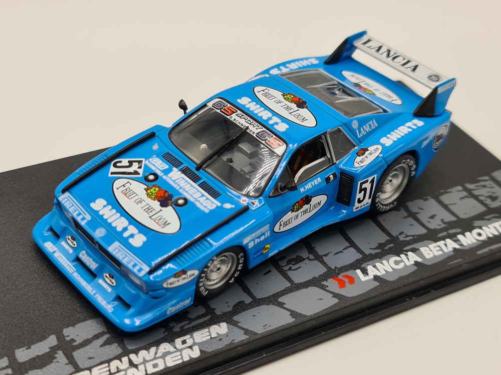 1/43 1980 Lancia Beta Montecarlo - DRM - Hans Heyer - IXO | Model Car