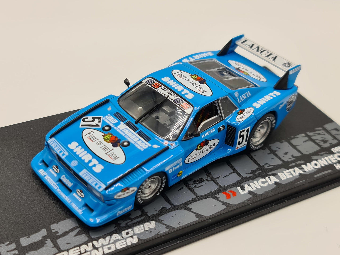 1/43 1980 Lancia Beta Montecarlo - DRM - Hans Heyer - IXO