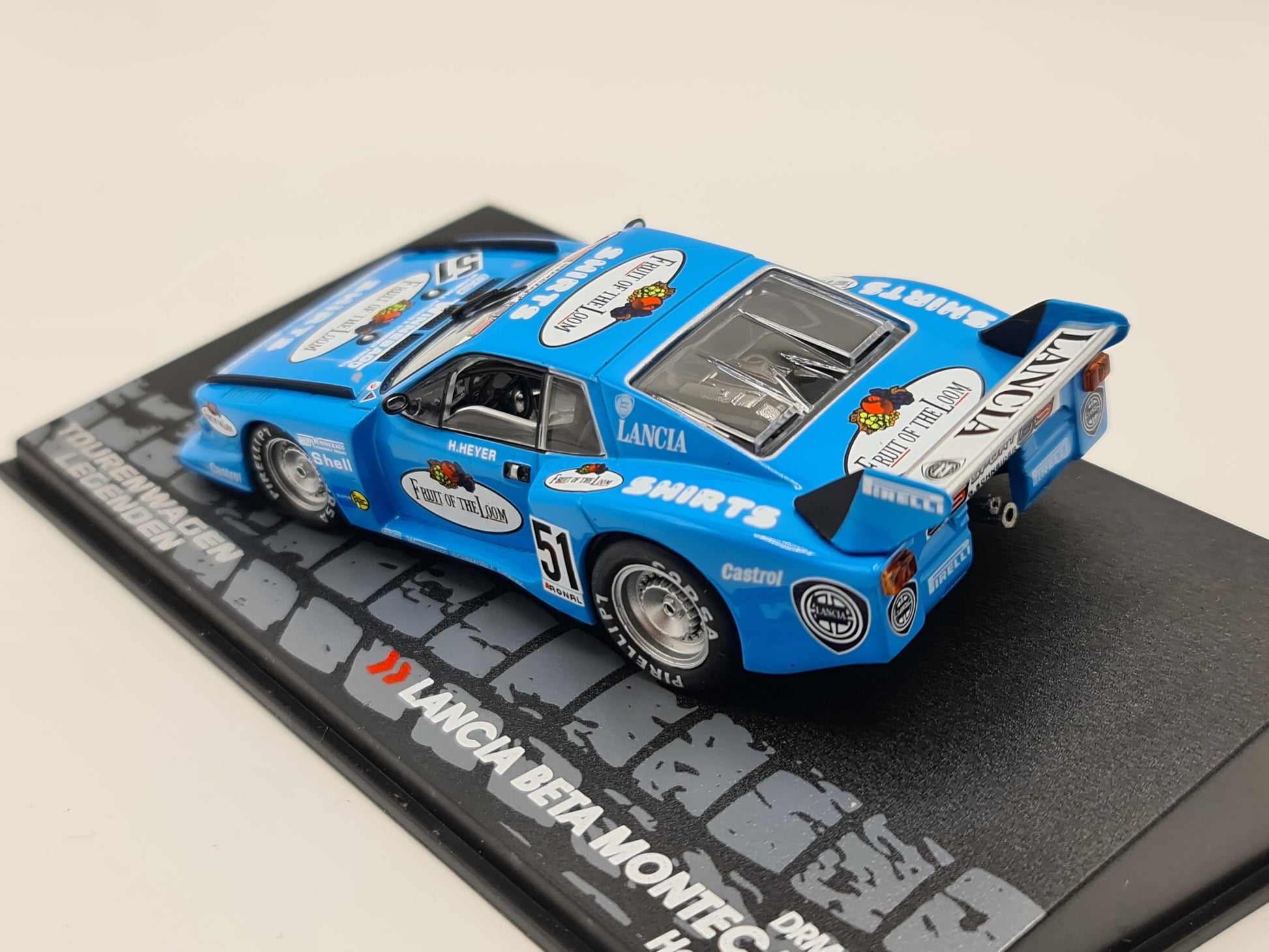 1/43 1980 Lancia Beta Montecarlo - DRM - Hans Heyer - IXO | Model Car