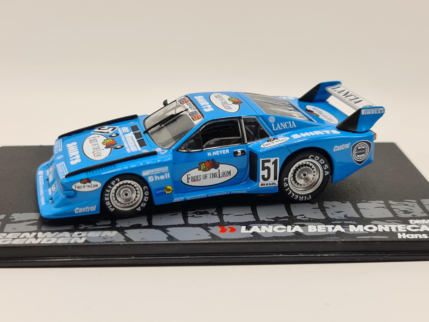 1/43 1980 Lancia Beta Montecarlo - DRM - Hans Heyer - IXO