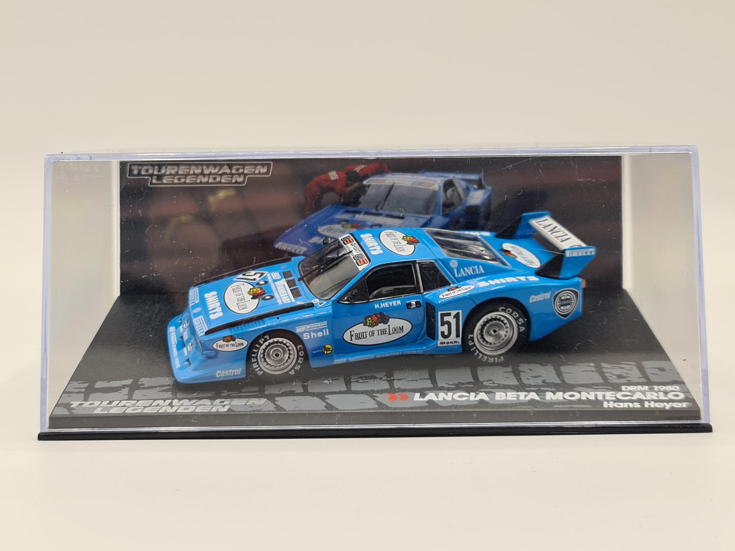 1/43 1980 Lancia Beta Montecarlo - DRM - Hans Heyer - IXO