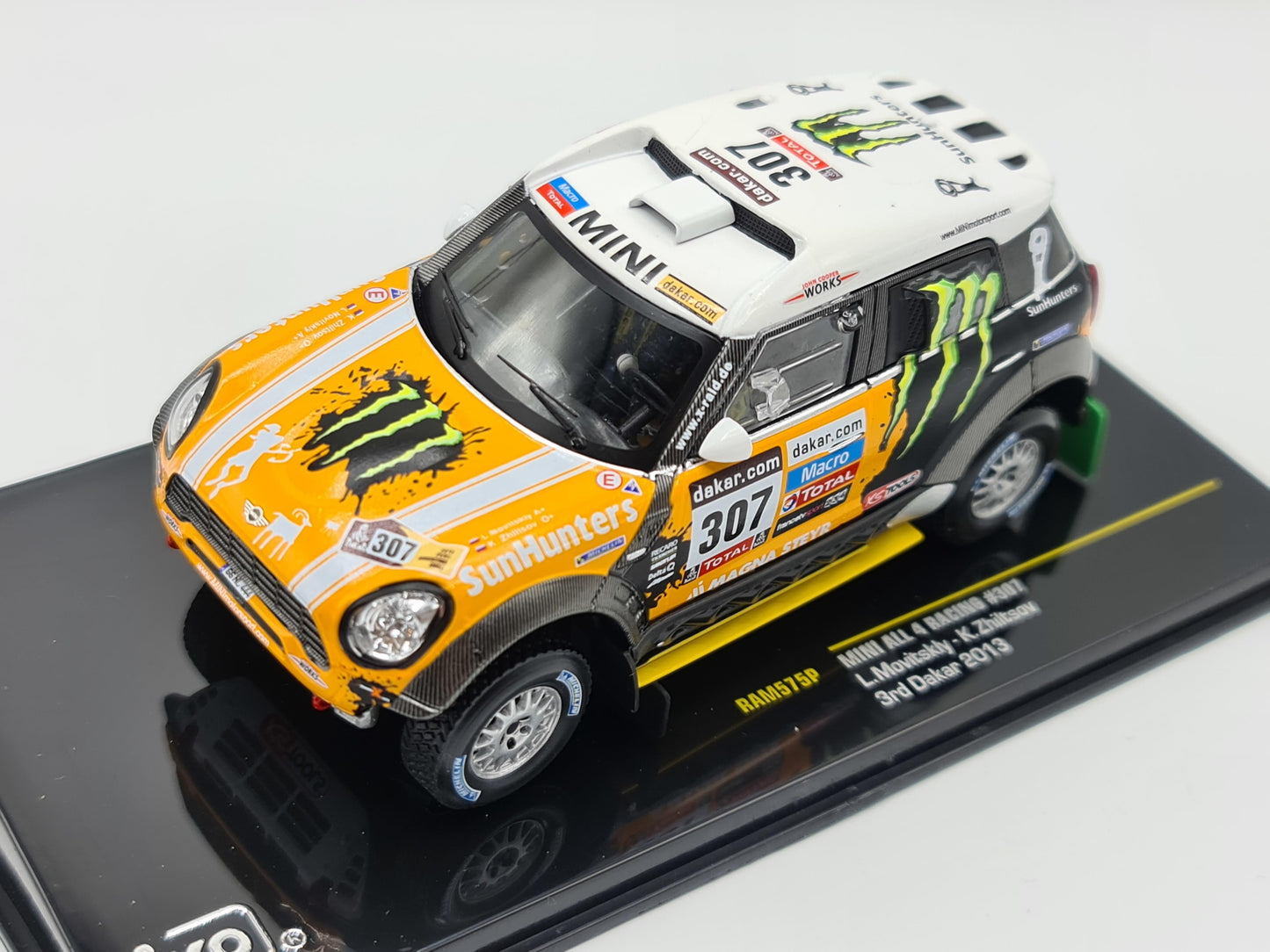 1/43 2013 Mini All 4 Racing #307 - Dakar - Novitskiy / Zhitsov - IXO