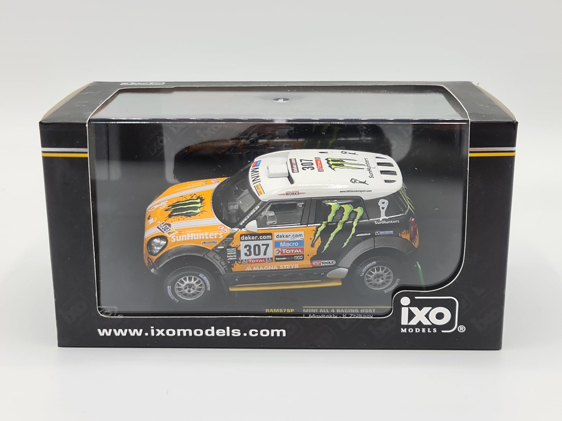 1/43 2013 Mini All 4 Racing #307 - Dakar - Novitskiy / Zhitsov - IXO