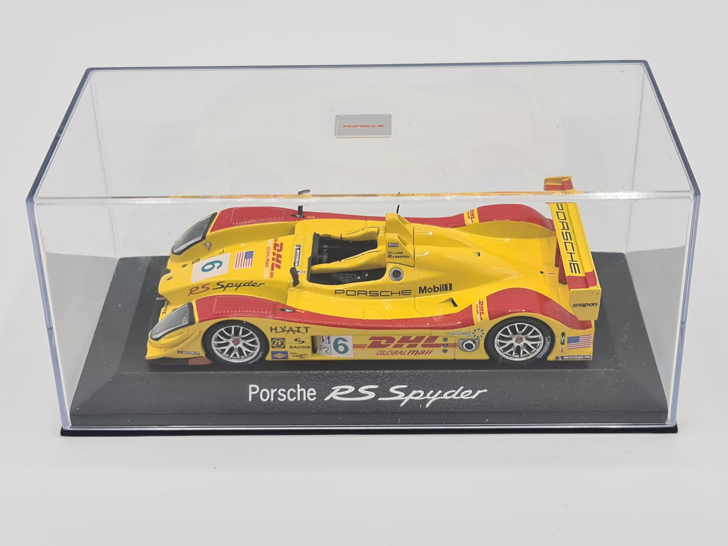 1/43 2006 Porsche RS Spyder - ALMS - Luhr / Maassen - Minichamps