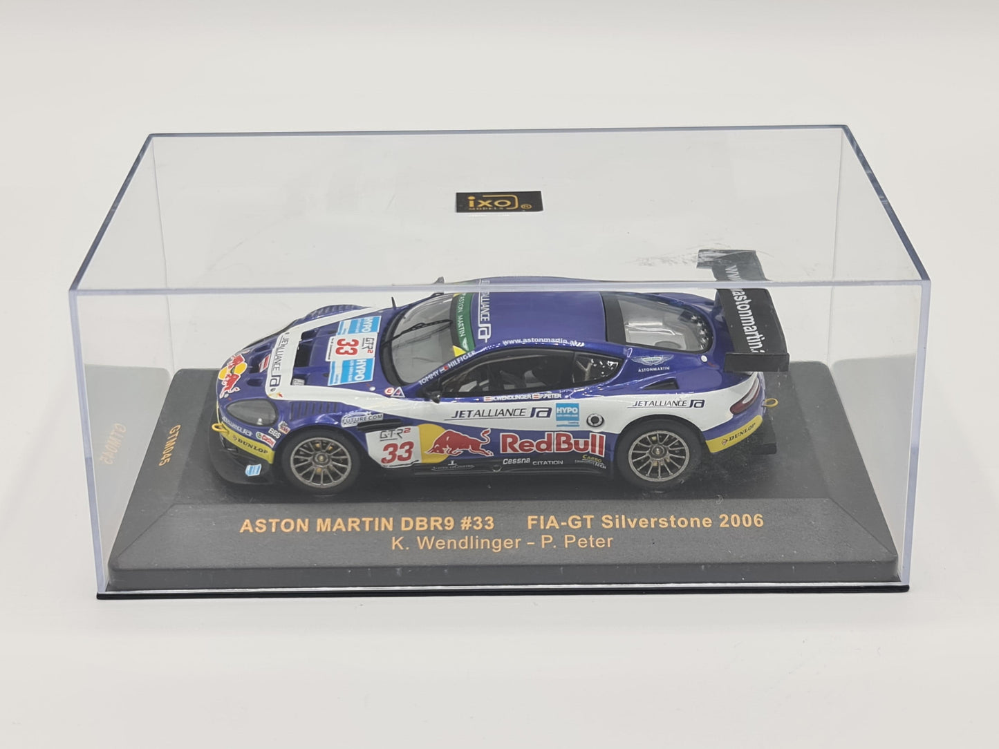 1/43 2006 Aston Martin DBR9 - FIA GT Championship - Wendlinger / Peter - IXO