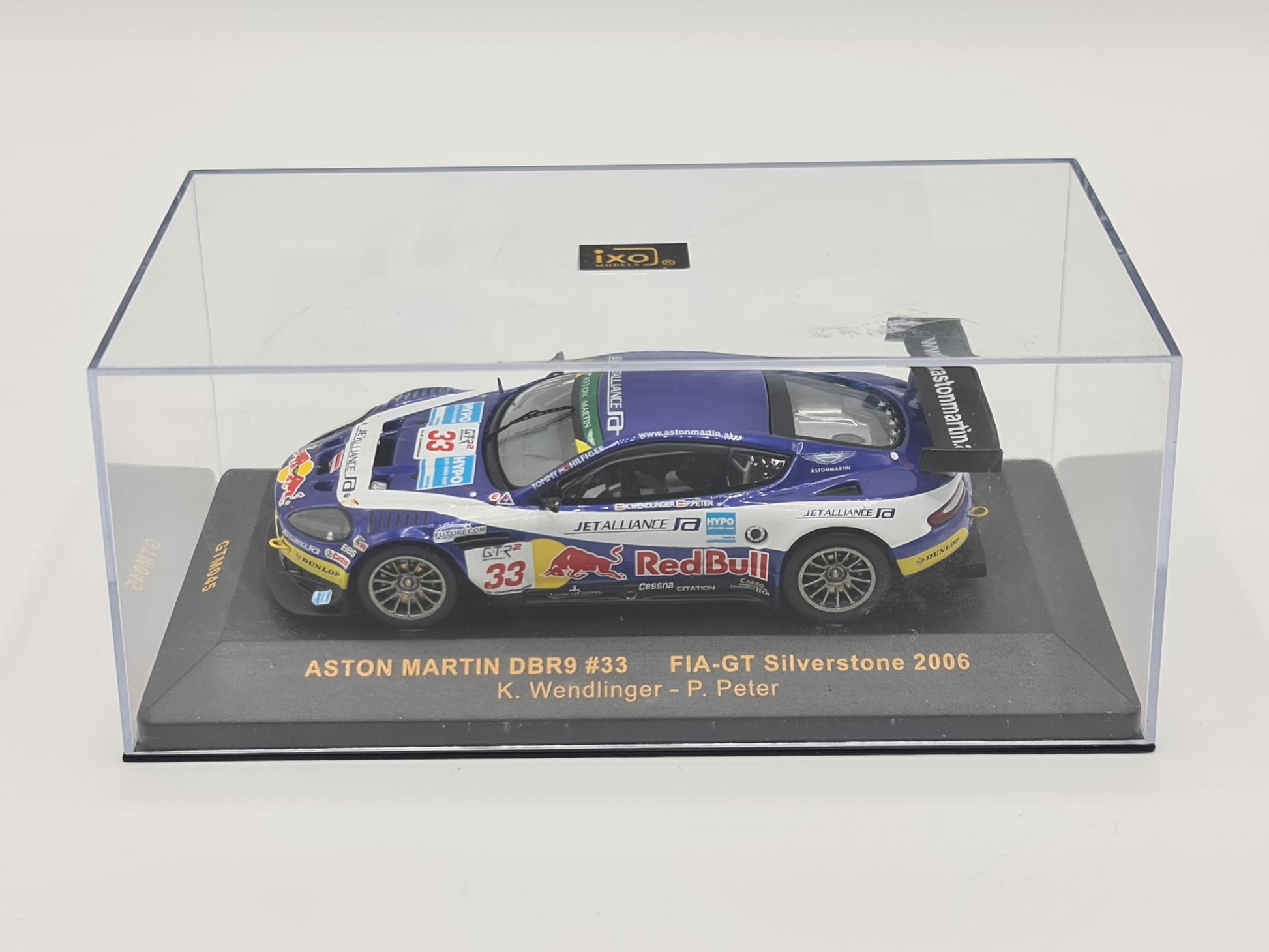 1/43 2006 Aston Martin DBR9 - FIA GT Championship - Wendlinger / Peter - IXO