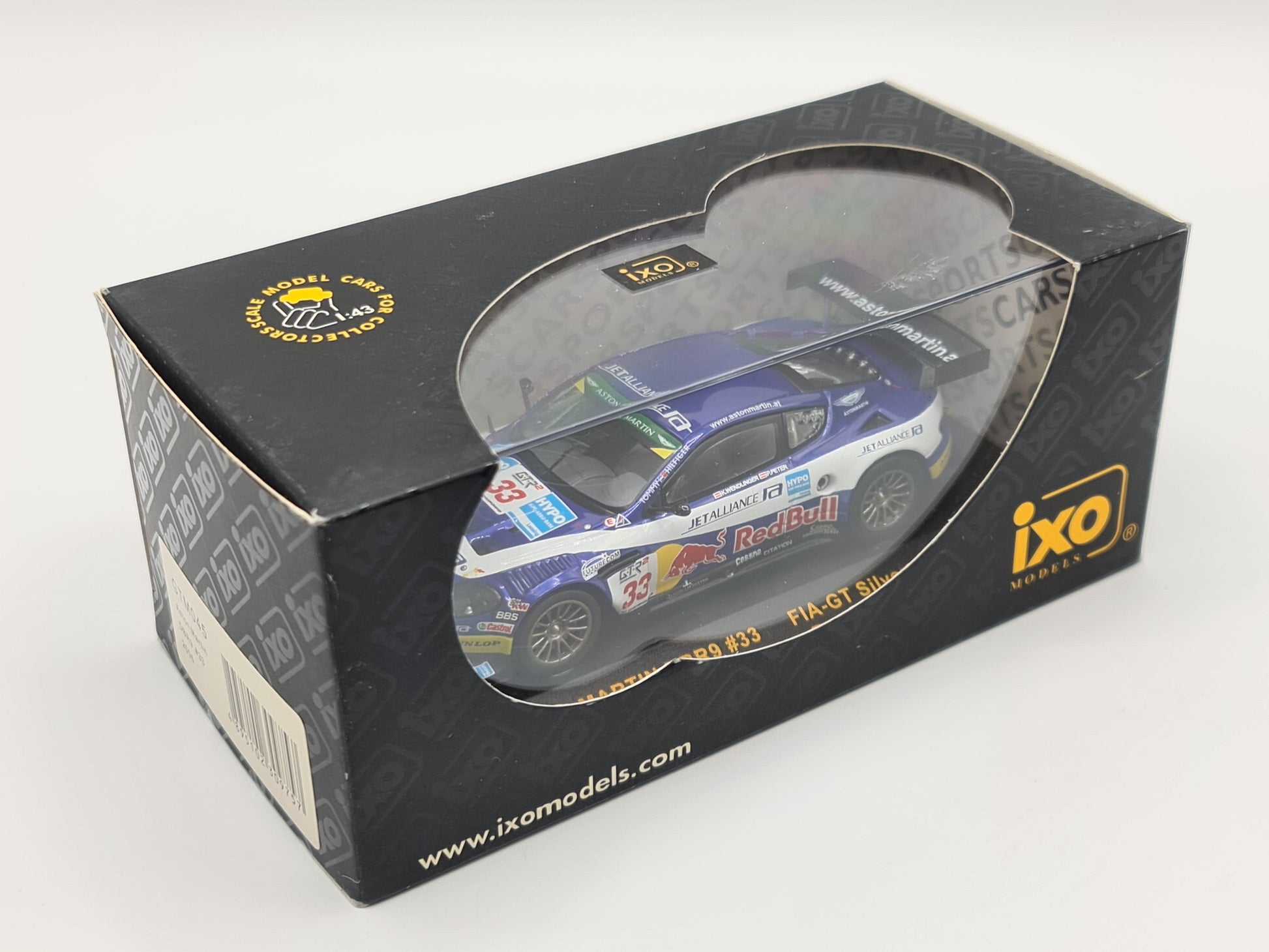 1/43 2006 Aston Martin DBR9 - FIA GT Championship - Wendlinger / Peter - IXO | Model Car