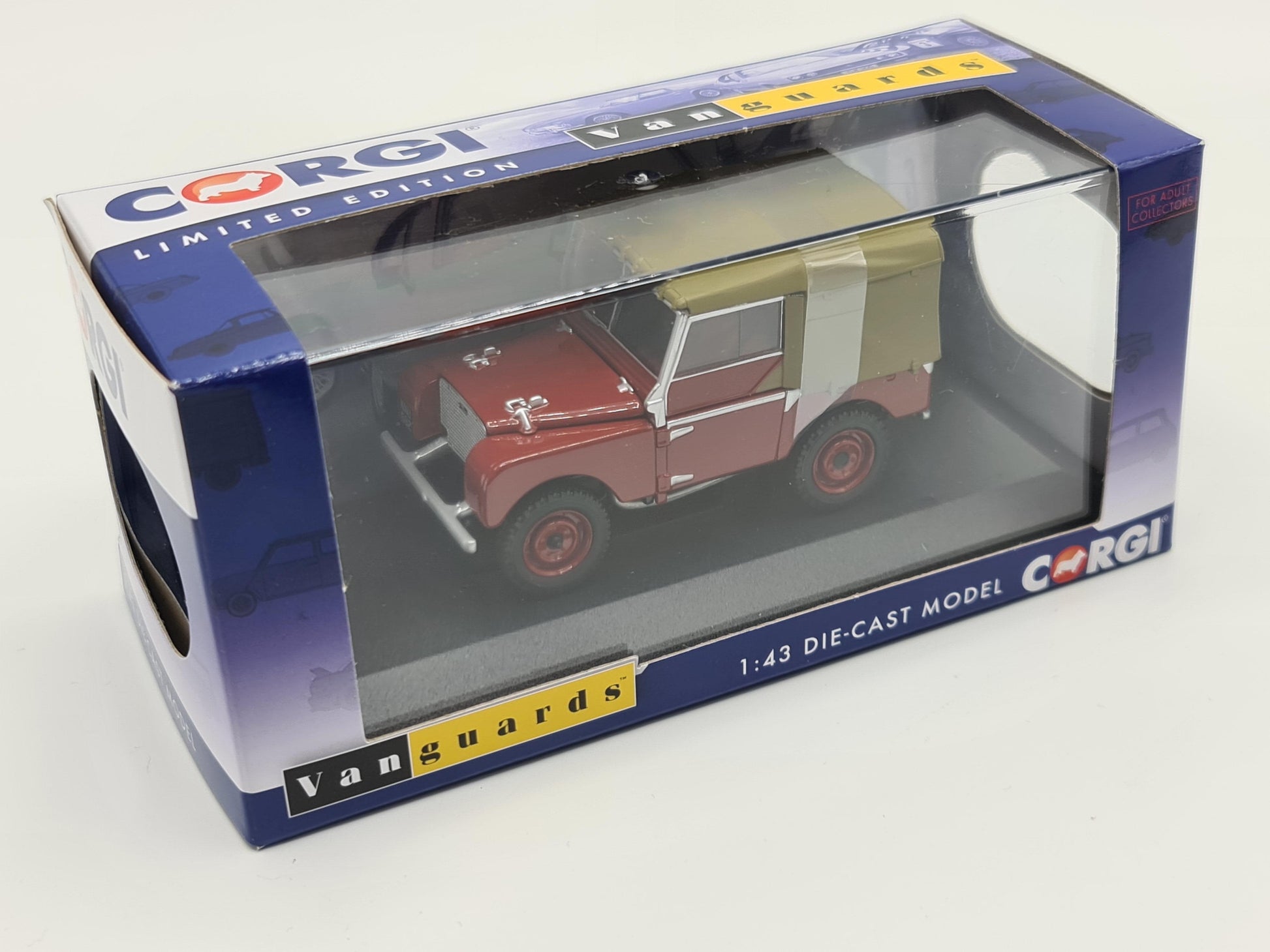 1/43 1949 Land Rover Series 1 80 - Corgi Vanguards | Model Car